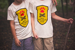 Wild Explorers Organic T-Shirt - Cream